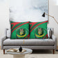 Mauritania Pillow Cover African Wildcat From Richat Structure