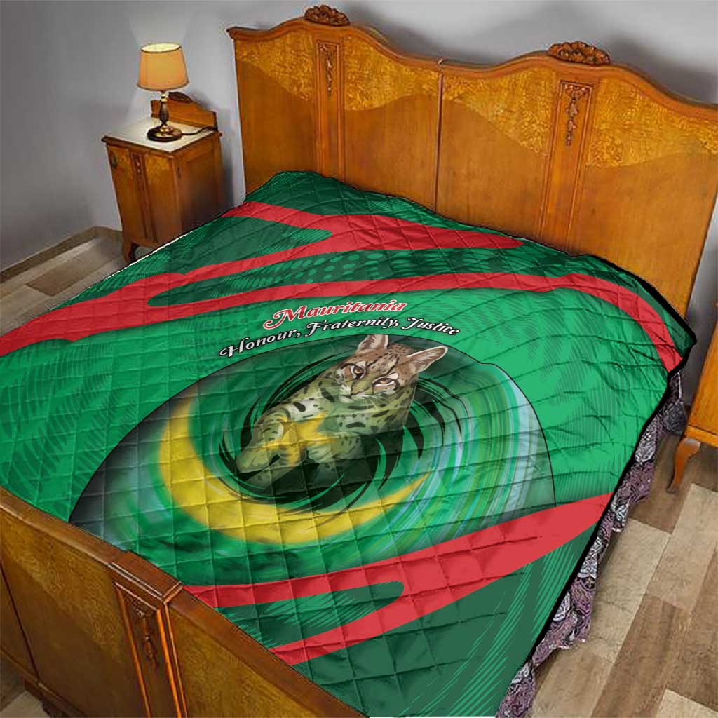 Mauritania Quilt African Wildcat From Richat Structure