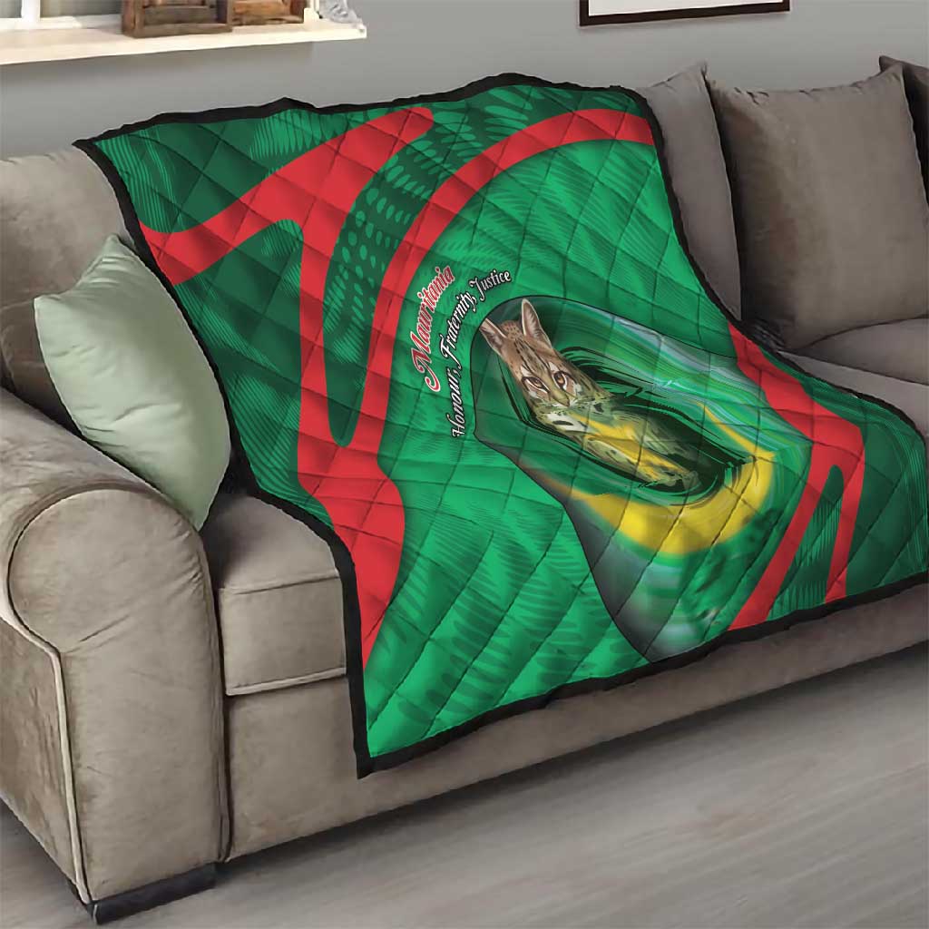 Mauritania Quilt African Wildcat From Richat Structure