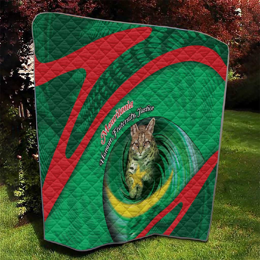 Mauritania Quilt African Wildcat From Richat Structure