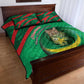 Mauritania Quilt Bed Set African Wildcat From Richat Structure
