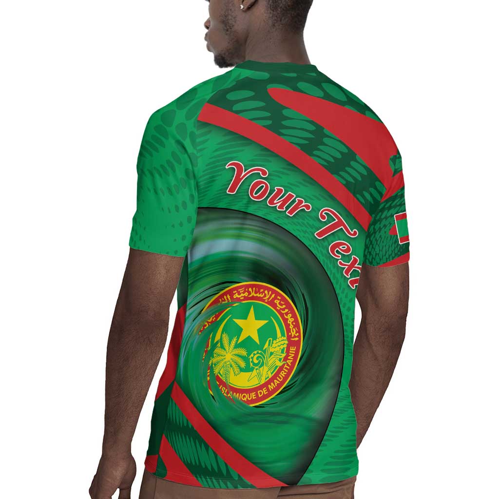 Personalized Mauritania Rugby Jersey African Wildcat From Richat Structure