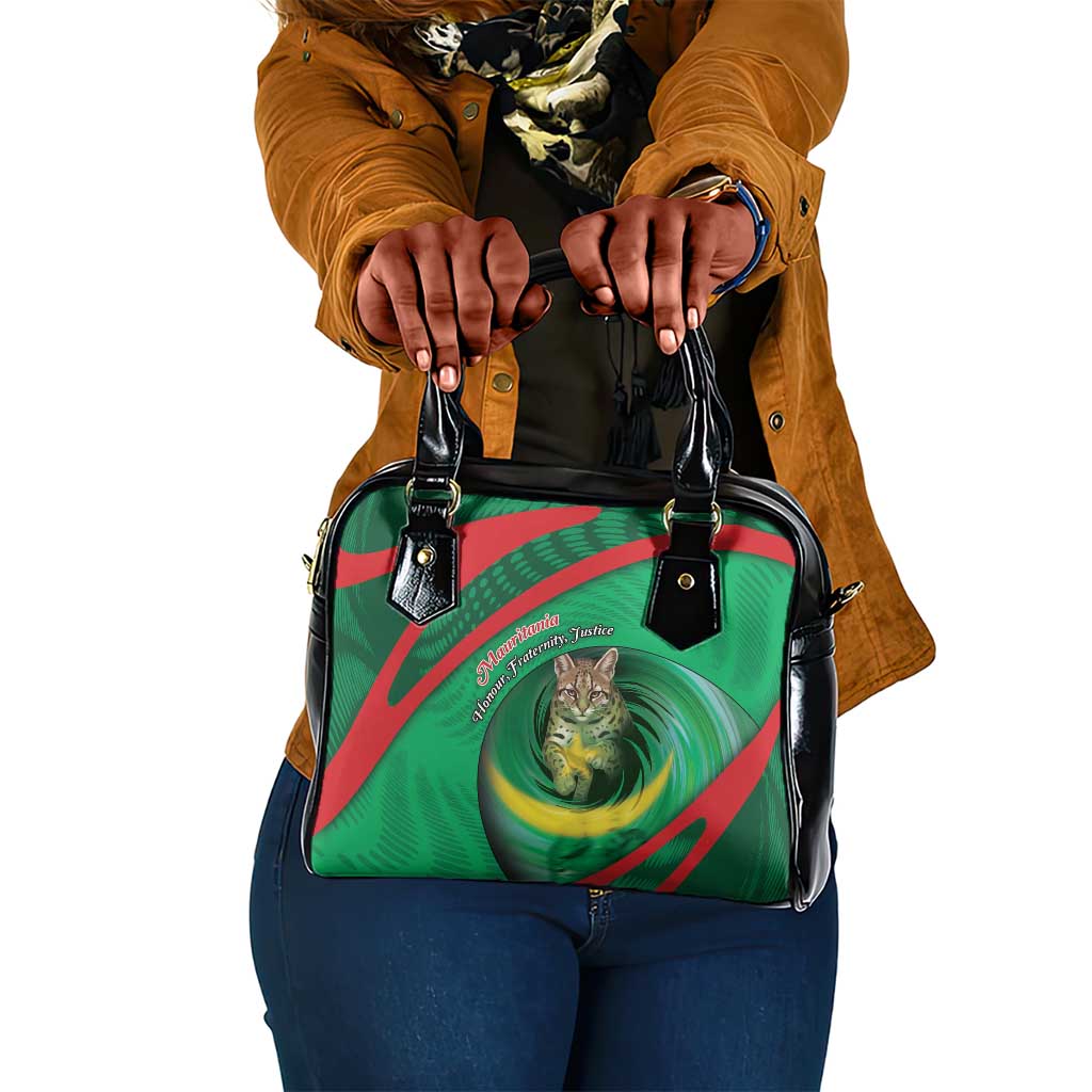 Mauritania Shoulder Handbag African Wildcat From Richat Structure