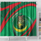 Mauritania Shower Curtain African Wildcat From Richat Structure