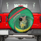 Mauritania Spare Tire Cover African Wildcat From Richat Structure