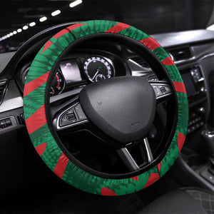 Mauritania Steering Wheel Cover African Wildcat From Richat Structure