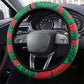 Mauritania Steering Wheel Cover African Wildcat From Richat Structure