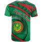 Personalized Mauritania T shirt African Wildcat From Richat Structure