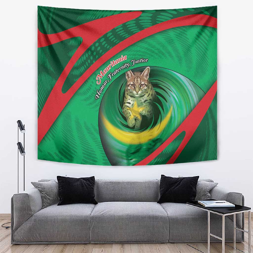 Mauritania Tapestry African Wildcat From Richat Structure