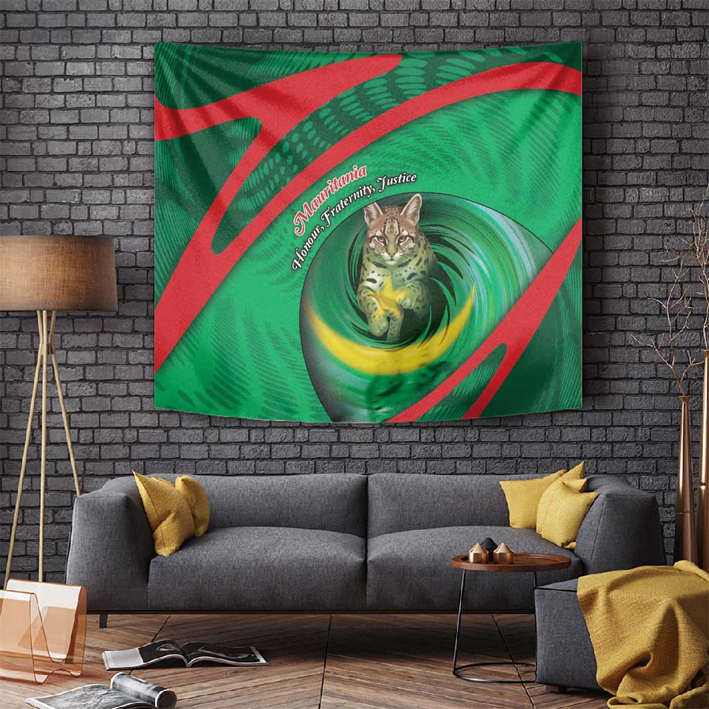 Mauritania Tapestry African Wildcat From Richat Structure