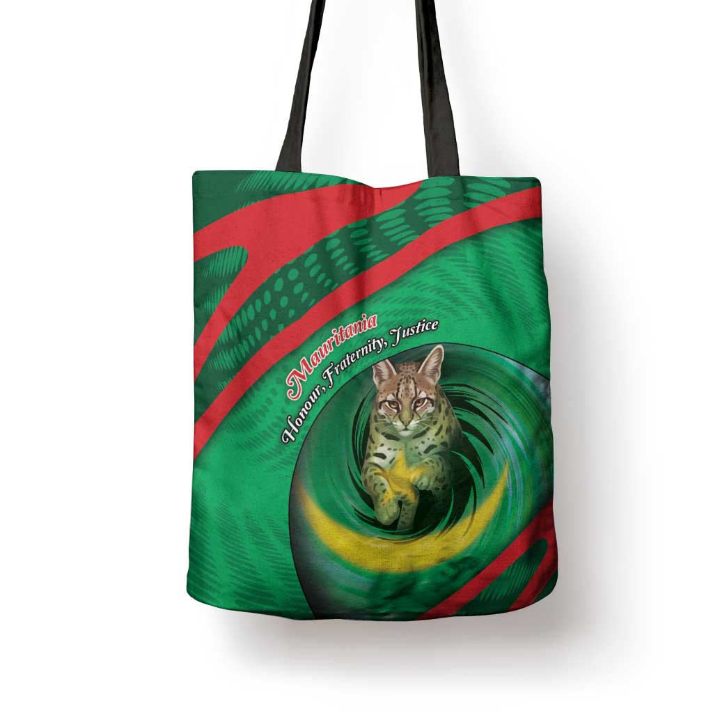 Mauritania Tote Bag African Wildcat From Richat Structure