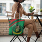 Mauritania Tote Bag African Wildcat From Richat Structure