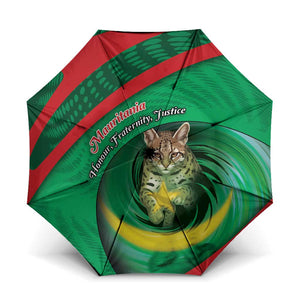 Mauritania Umbrella African Wildcat From Richat Structure
