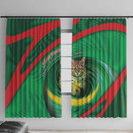 Mauritania Window Curtain African Wildcat From Richat Structure