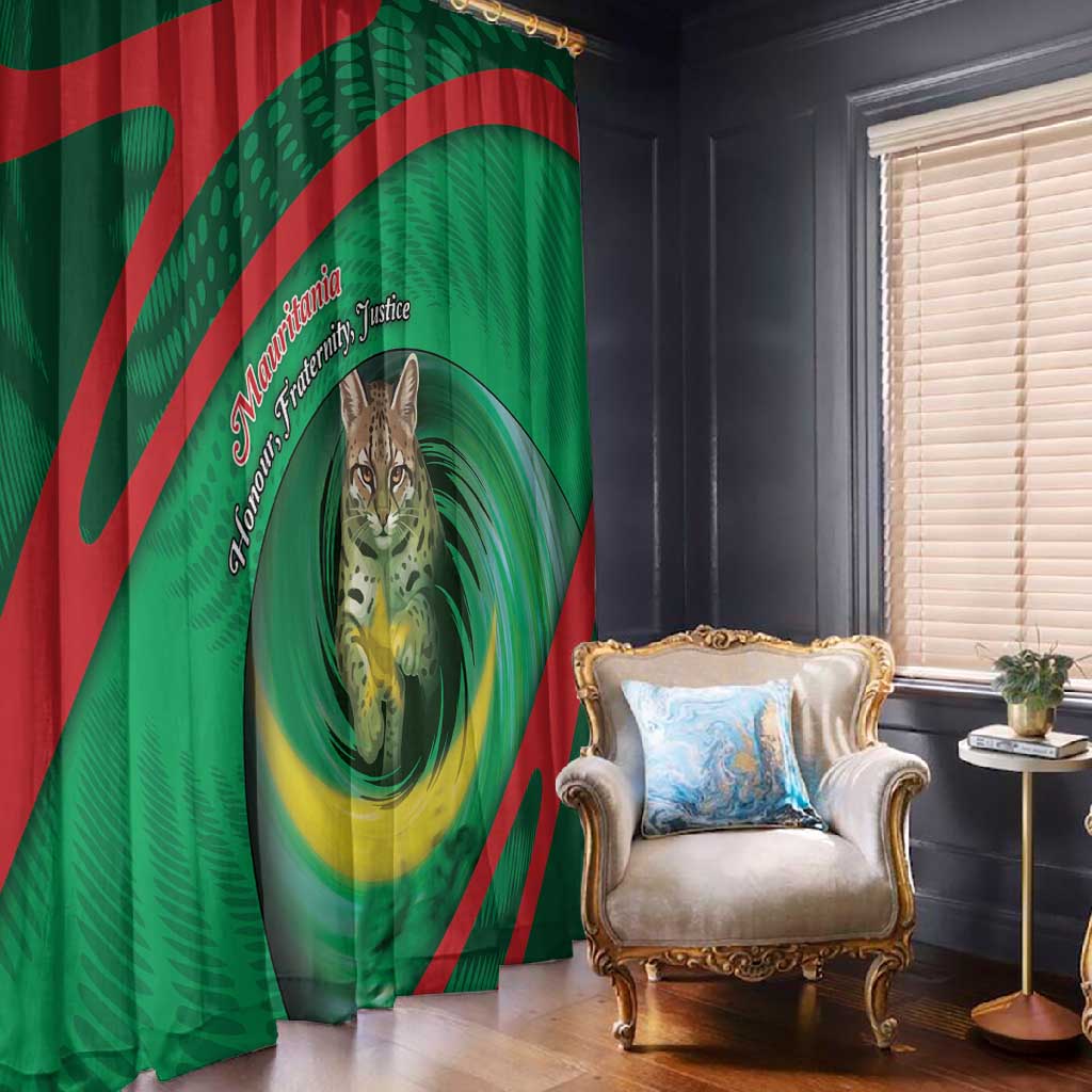 Mauritania Window Curtain African Wildcat From Richat Structure