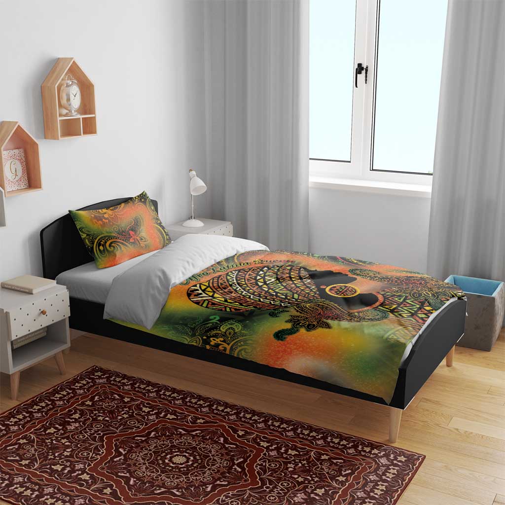 Black Women Bedding Set Afro Latina Queen - African Pride