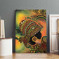 Black Women Canvas Wall Art Afro Latina Queen - African Pride