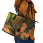 Black Women Leather Tote Bag Afro Latina Queen - African Pride
