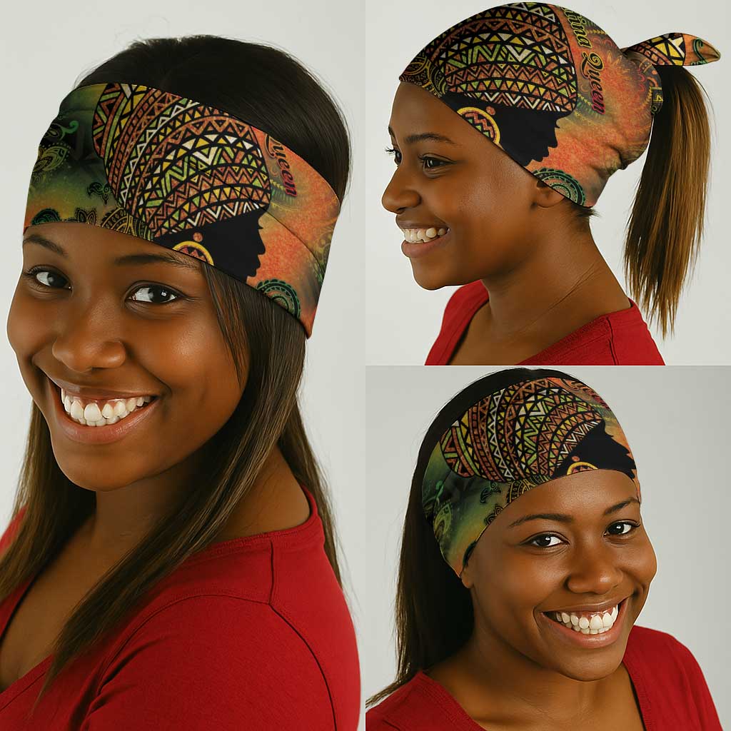 Black Women Neck Gaiter Afro Latina Queen DT05