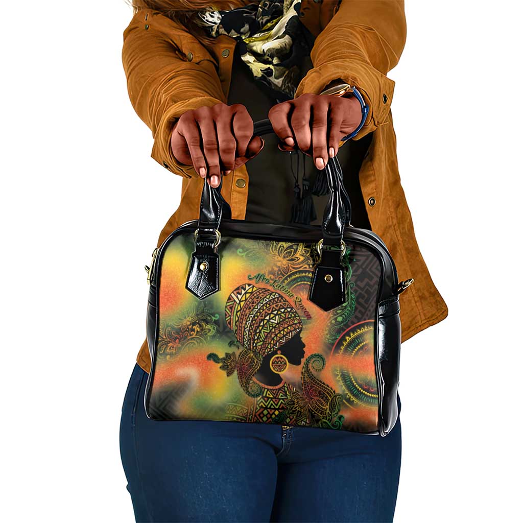 Black Women Shoulder Handbag Afro Latina Queen - African Pride