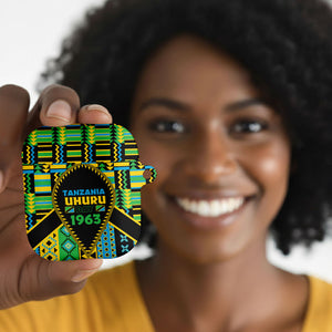 Tanzania Independence Day AirPods Case Uhuru 1963 African Shield Tribal Pattern