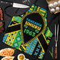 Tanzania Independence Day Apron Uhuru 1963 African Shield Tribal Pattern