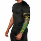 Personalized Tanzania Independence Day Arm Sleeves Uhuru 1963 African Shield Tribal Pattern