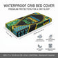 Tanzania Independence Day Baby Bed Cover Uhuru 1963 African Shield Tribal Pattern
