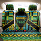 Tanzania Independence Day Back Car Seat Cover Uhuru 1963 African Shield Tribal Pattern