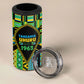 Personalized Tanzania Independence Day 4 in 1 Can Cooler Tumbler Uhuru 1963 African Shield Tribal Pattern
