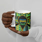 Personalized Tanzania Independence Day Ceramic Mug Uhuru 1963 African Shield Tribal Pattern