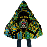 Personalized Tanzania Independence Day Cloak Uhuru 1963 African Shield Tribal Pattern