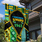Tanzania Independence Day Garden Flag Uhuru 1963 African Shield Tribal Pattern