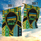 Tanzania Independence Day Garden Flag Uhuru 1963 African Shield Tribal Pattern
