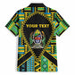 Personalized Tanzania Independence Day Hawaiian Shirt Uhuru 1963 African Shield Tribal Pattern