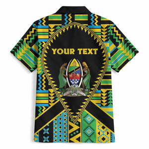 Personalized Tanzania Independence Day Hawaiian Shirt Uhuru 1963 African Shield Tribal Pattern