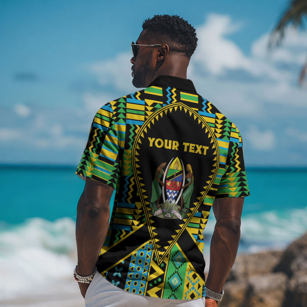 Personalized Tanzania Independence Day Hawaiian Shirt Uhuru 1963 African Shield Tribal Pattern