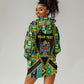 Personalized Tanzania Independence Day Hoodie Dress Uhuru 1963 African Shield Tribal Pattern