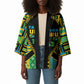 Personalized Tanzania Independence Day Kimono Uhuru 1963 African Shield Tribal Pattern