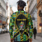 Personalized Tanzania Independence Day Long Sleeve Button Shirt Uhuru 1963 African Shield Tribal Pattern