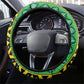 Tanzania Independence Day Steering Wheel Cover Uhuru 1963 African Shield Tribal Pattern