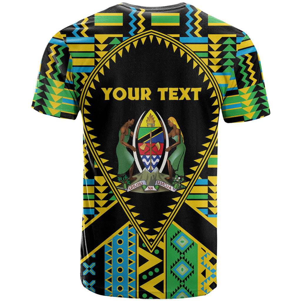 Personalized Tanzania Independence Day T shirt Uhuru 1963 African Shield Tribal Pattern