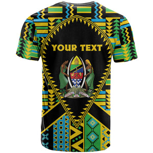 Personalized Tanzania Independence Day T shirt Uhuru 1963 African Shield Tribal Pattern