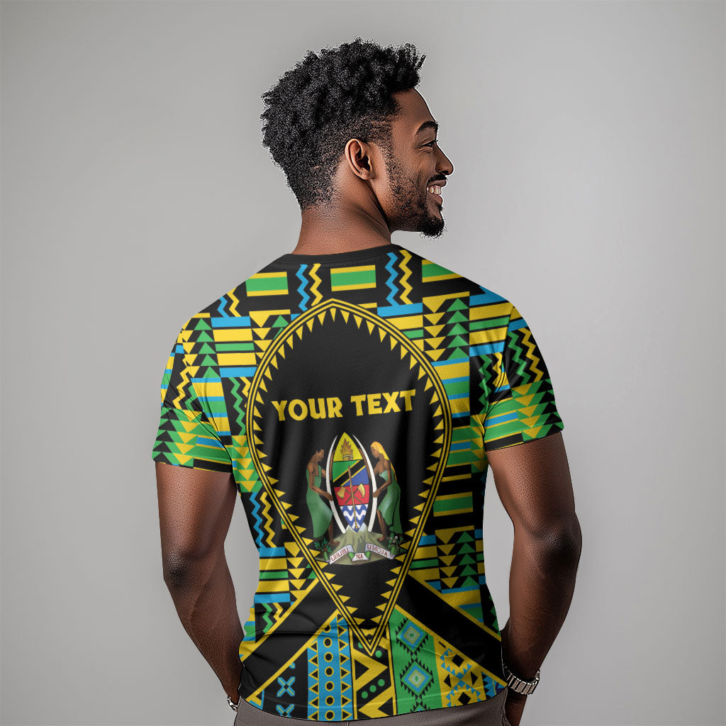 Personalized Tanzania Independence Day T shirt Uhuru 1963 African Shield Tribal Pattern