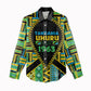 Personalized Tanzania Independence Day Women Casual Shirt Uhuru 1963 African Shield Tribal Pattern