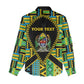 Personalized Tanzania Independence Day Women Casual Shirt Uhuru 1963 African Shield Tribal Pattern