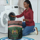 Personalized Kenya Independence Day Laundry Basket Tribal Lion 1963 Maasai Beadwork
