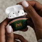 Personalized Kenya Independence Day AirPods Case Tribal Lion 1963 Maasai Beadwork