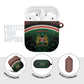 Personalized Kenya Independence Day AirPods Case Tribal Lion 1963 Maasai Beadwork