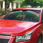 Personalized Kenya Independence Day Auto Sun Shade Tribal Lion 1963 Maasai Beadwork